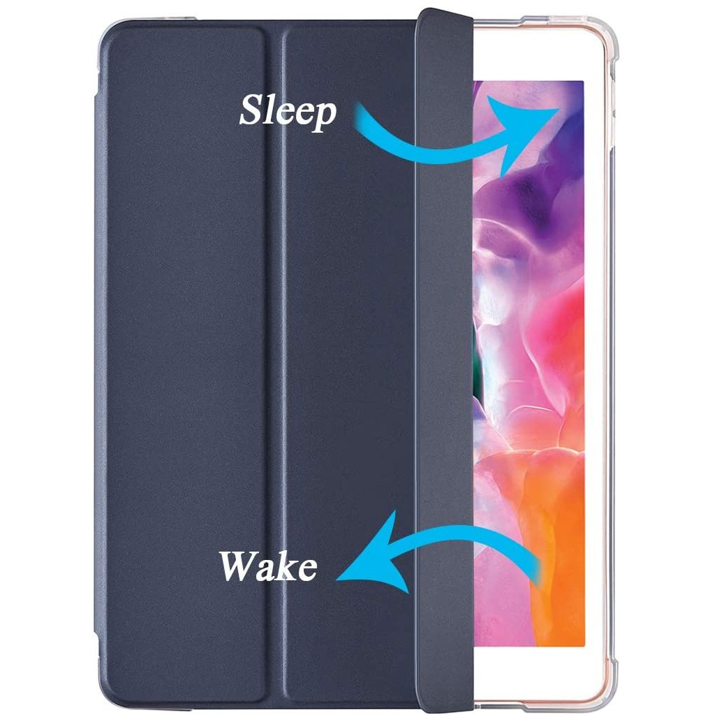 Чохол до планшета BeCover Tri Fold Soft TPU Apple iPad 10.2 2019/2020/2021 Deep Blue (706734) - зображення 4