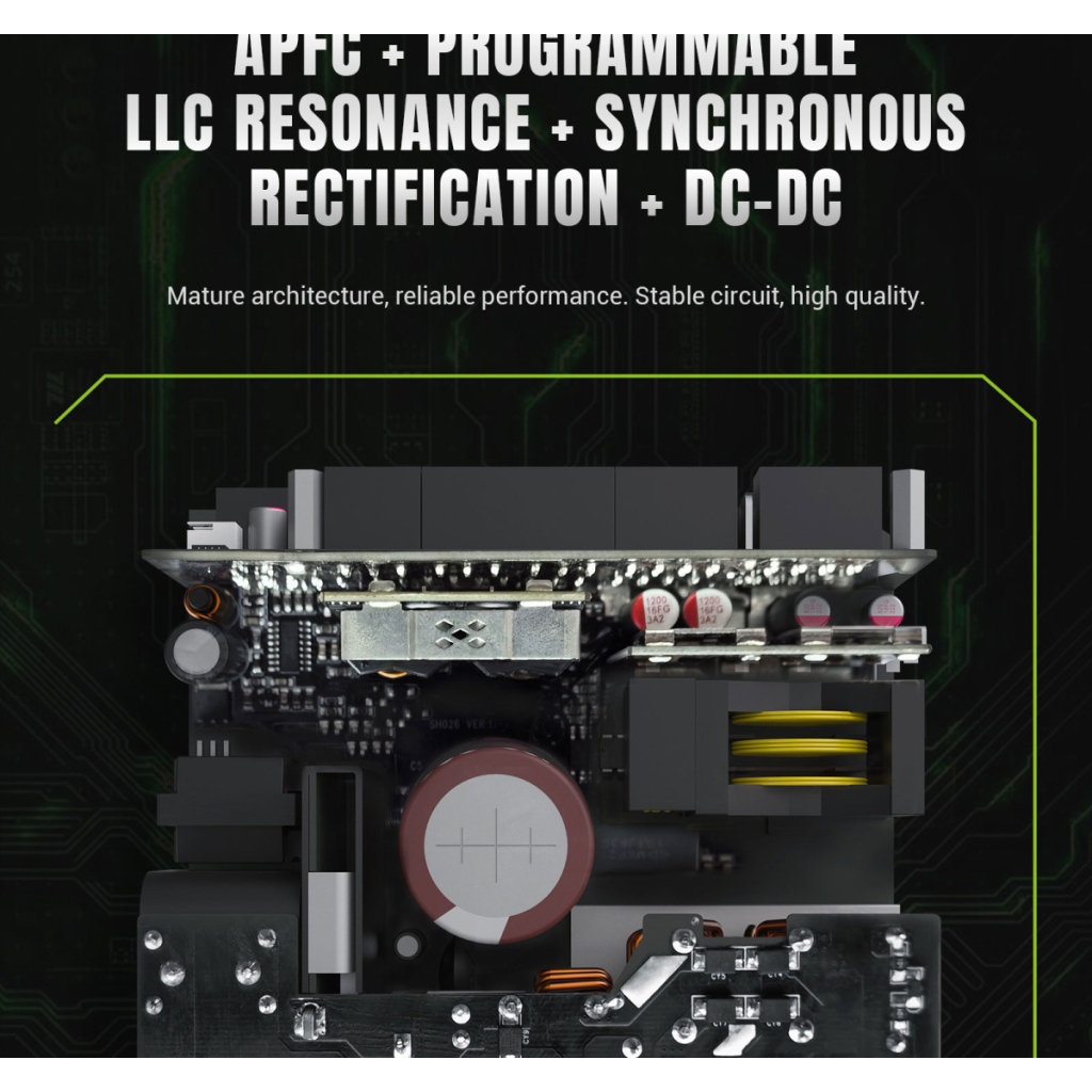 Блок живлення Gamemax 750W (GS 750G WH V25) - picture 11