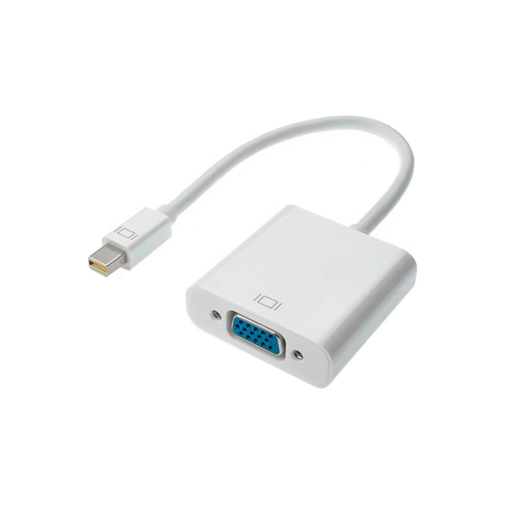 Перехідник ST-Lab Mini DisplayPort (Thunderbolt) Male - VGA Female, 1080P (U-999 white) - зображення 1