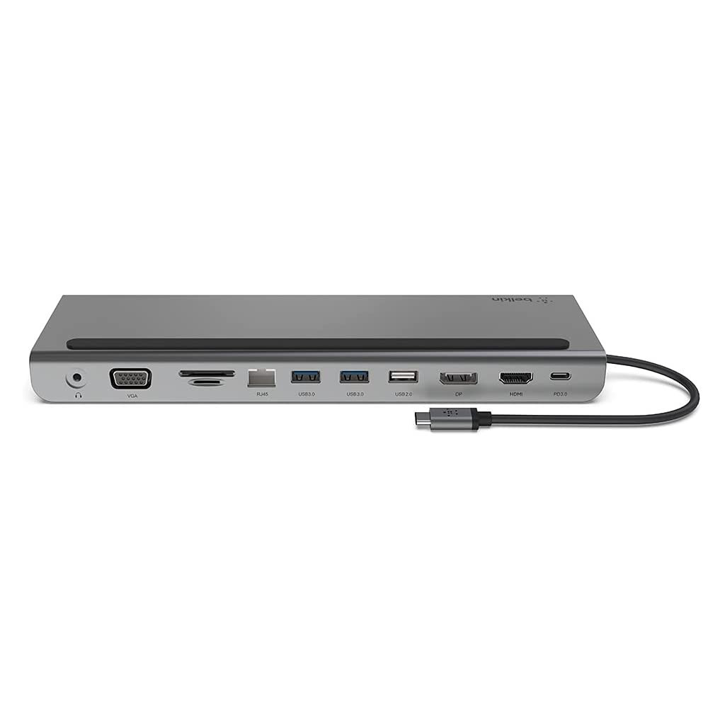 Концентратор Belkin USB-C 11-in-1 Multiport Dock (INC004BTSGY) - изображение 10