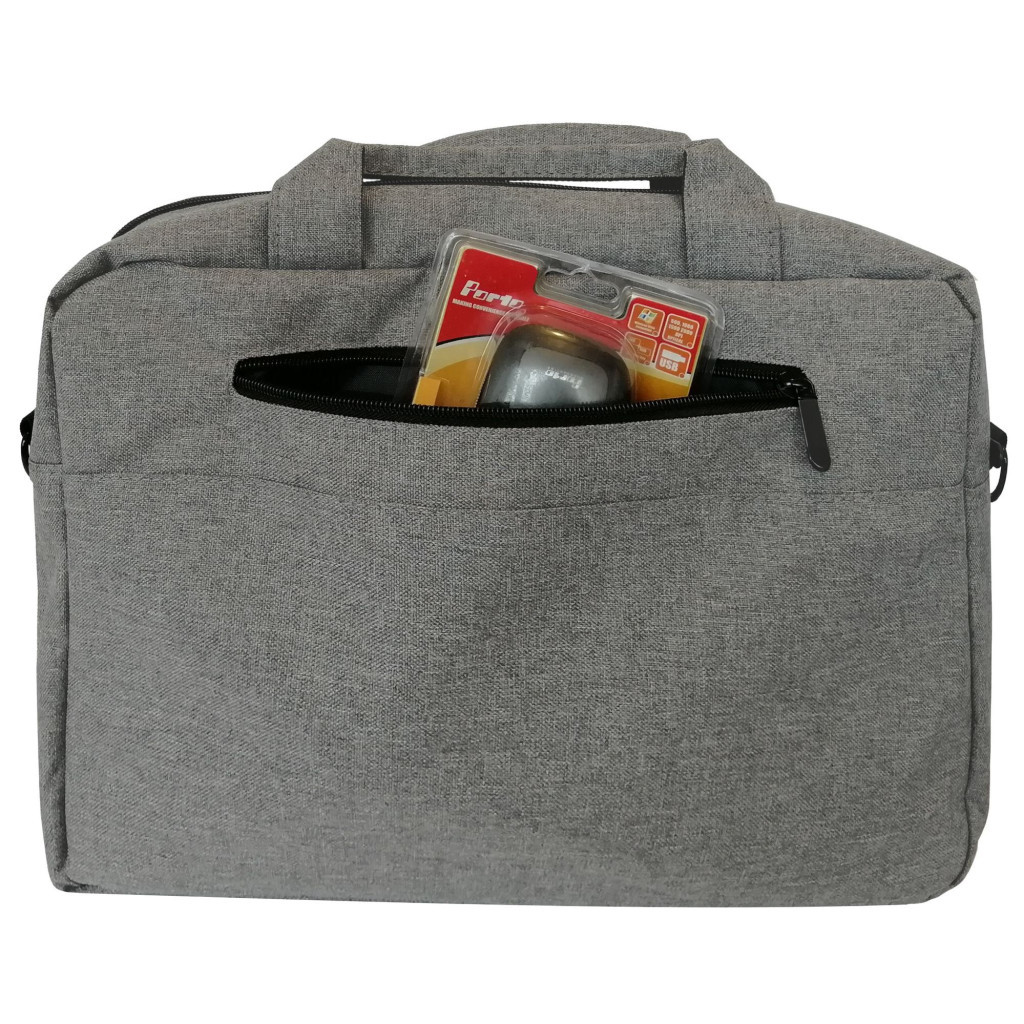Сумка для ноутбука Porto 14" PC-3014 GY - зображення 8
