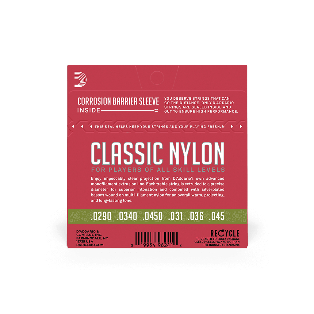 Струни для гітари D'Addario Student Classics Normal Tension 1/2 (EJ27N 1/2) - зображення 3