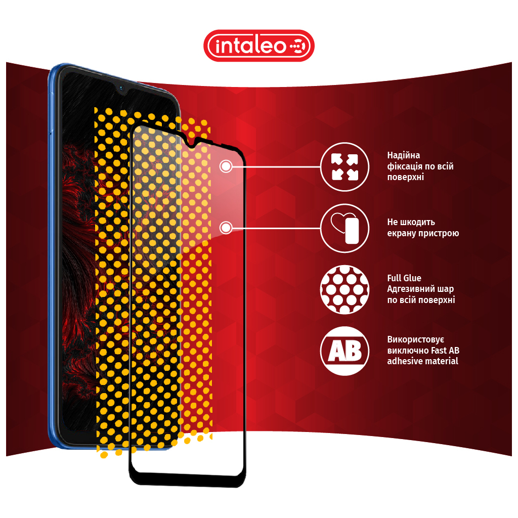 Скло захисне Intaleo Full Glue Xiaomi Redmi 10C (1283126527173) - зображення 7