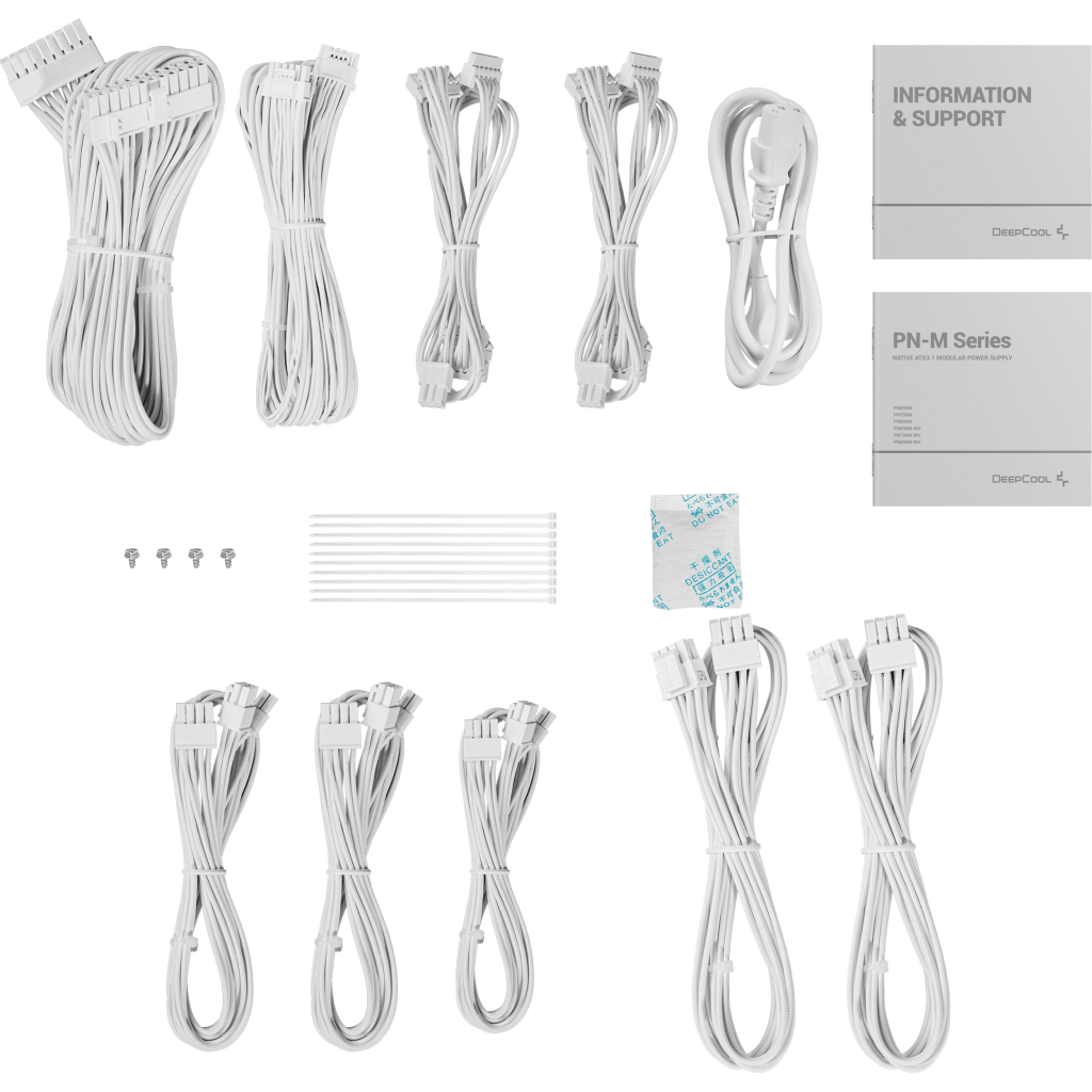 Блок живлення Deepcool 850W PN850M WH (R-PN850M-FCOW-JGEU) - изображение 9