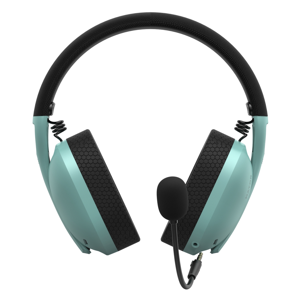 Навушники Hator Hyperpunk 2 USB 7.1 Black/Mint (HTA-848) - зображення 2