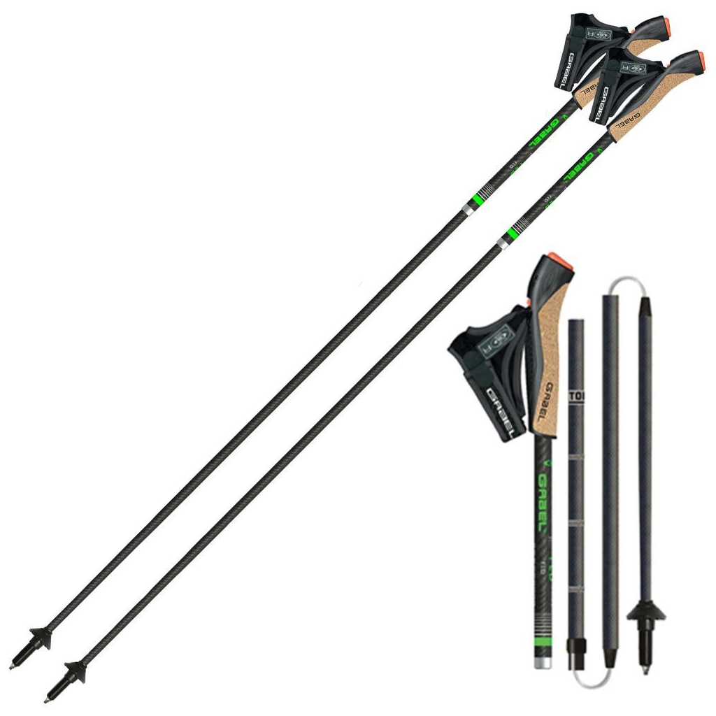 Палиці для скандинавської ходи Gabel FLD Carbon 120 (034.0051) - зображення 1