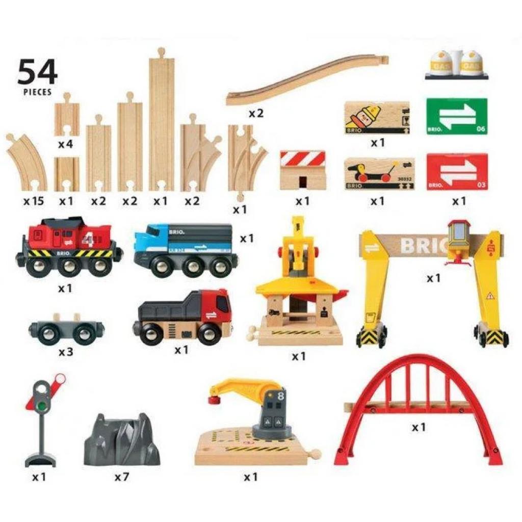 Залізниця Brio World Набір Делюкс Вантажний (33097) - зображення 3