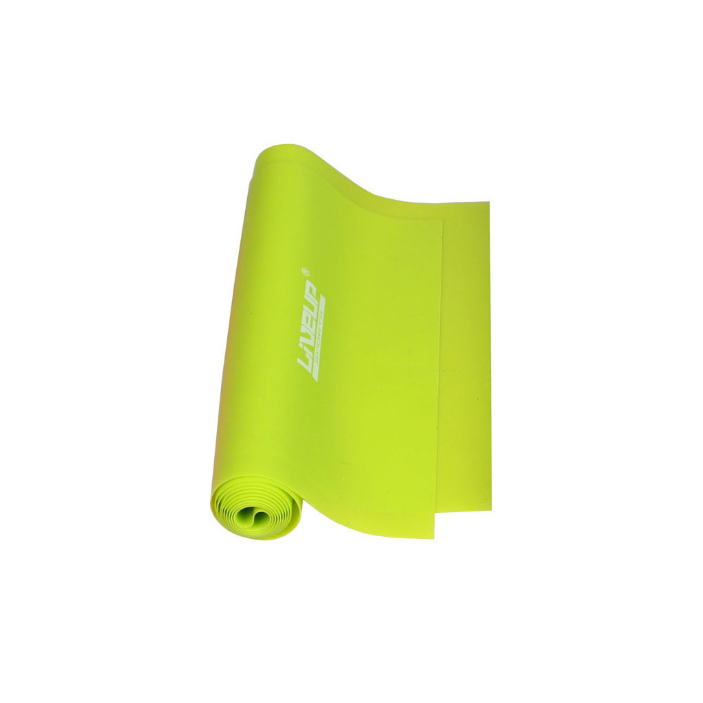 Еспандер LiveUp TPE Band LS3204-Mg стрічка зелений M-1200х150х0.4мм (6951376105421) - зображення 1