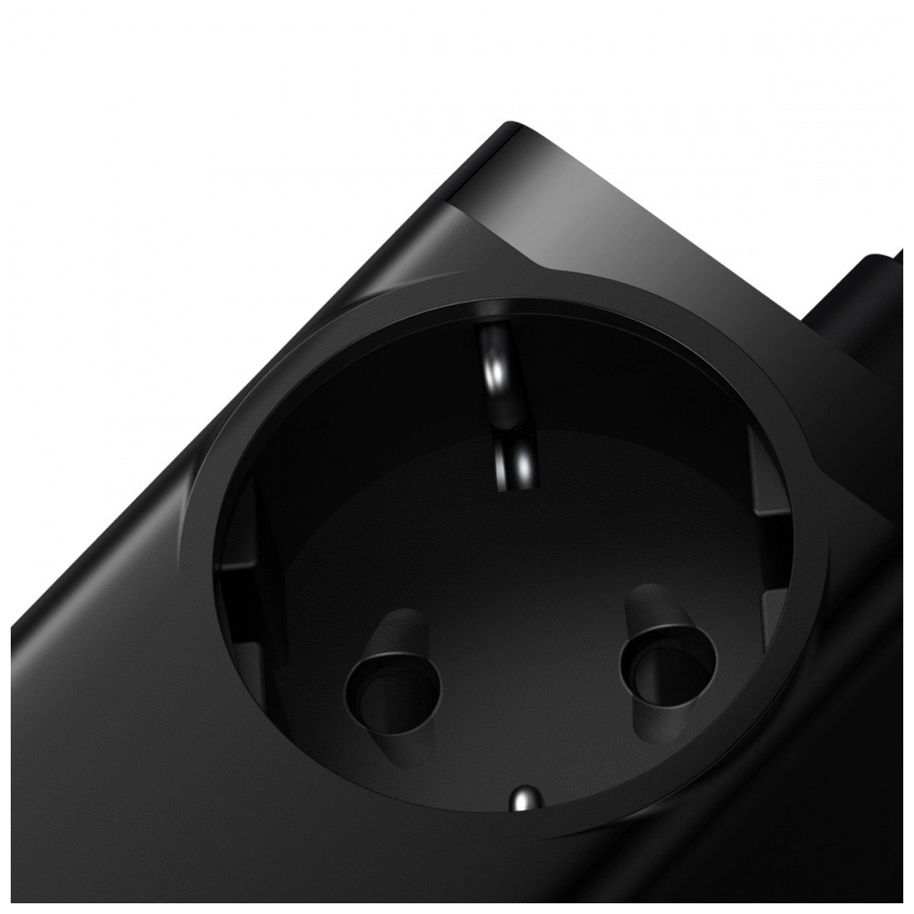 Зарядний пристрій Baseus AC + 2xUSB-C 65W + 2xUSB black (PSZM000901) - изображение 6