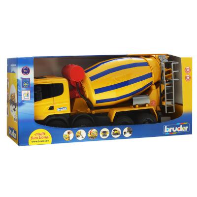 Спецтехніка Bruder Бетономешалка Scania М1:16 (3554) - зображення 4