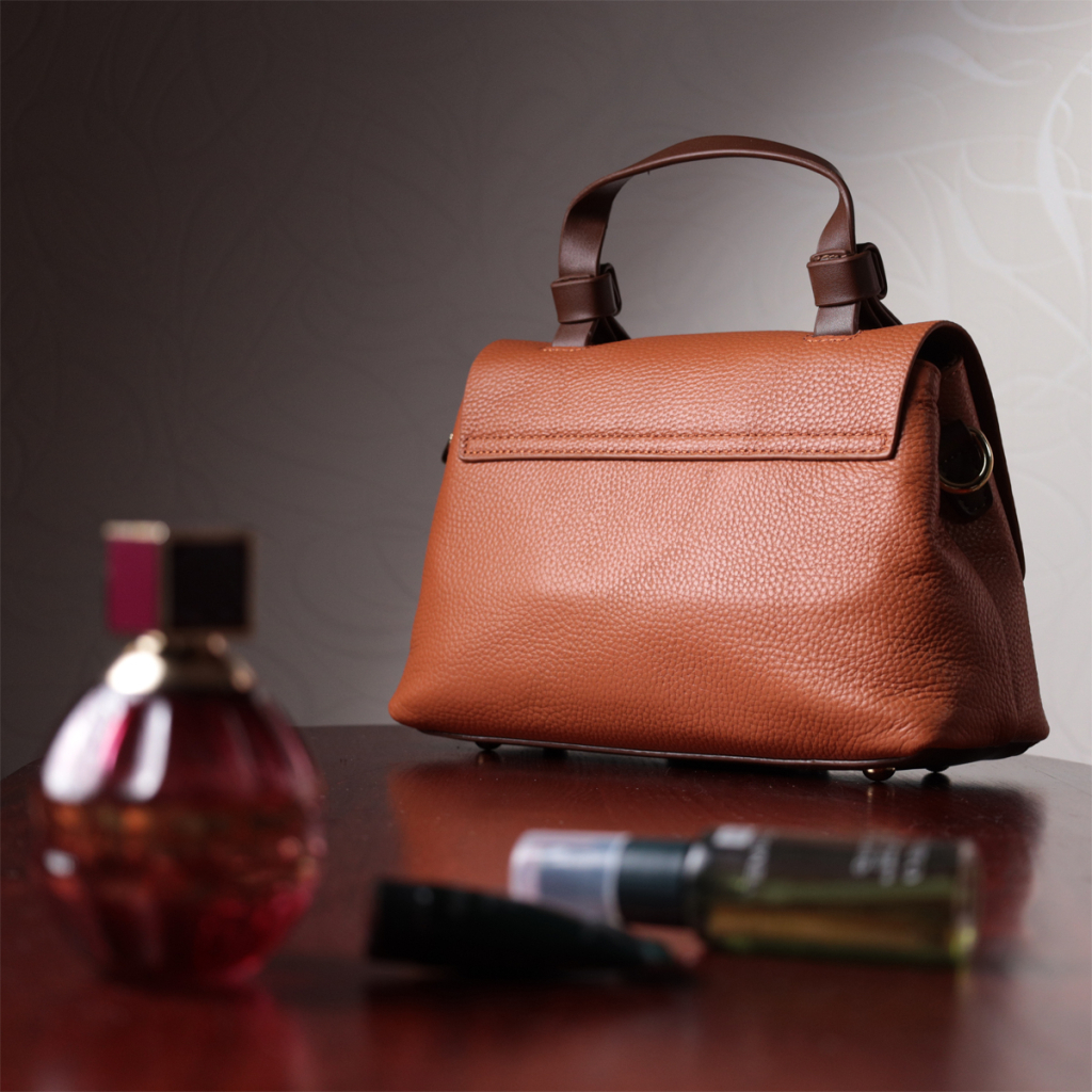 Сумка Vintage З натуральної шкіри Руда (22669) - зображення 12