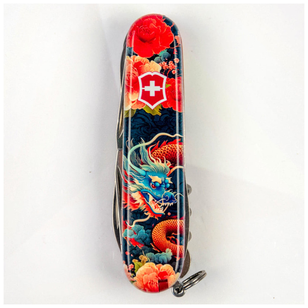 Ніж Victorinox Huntsman Zodiac 91 мм Китайський дракон (1.3713_Z3200p) - зображення 10