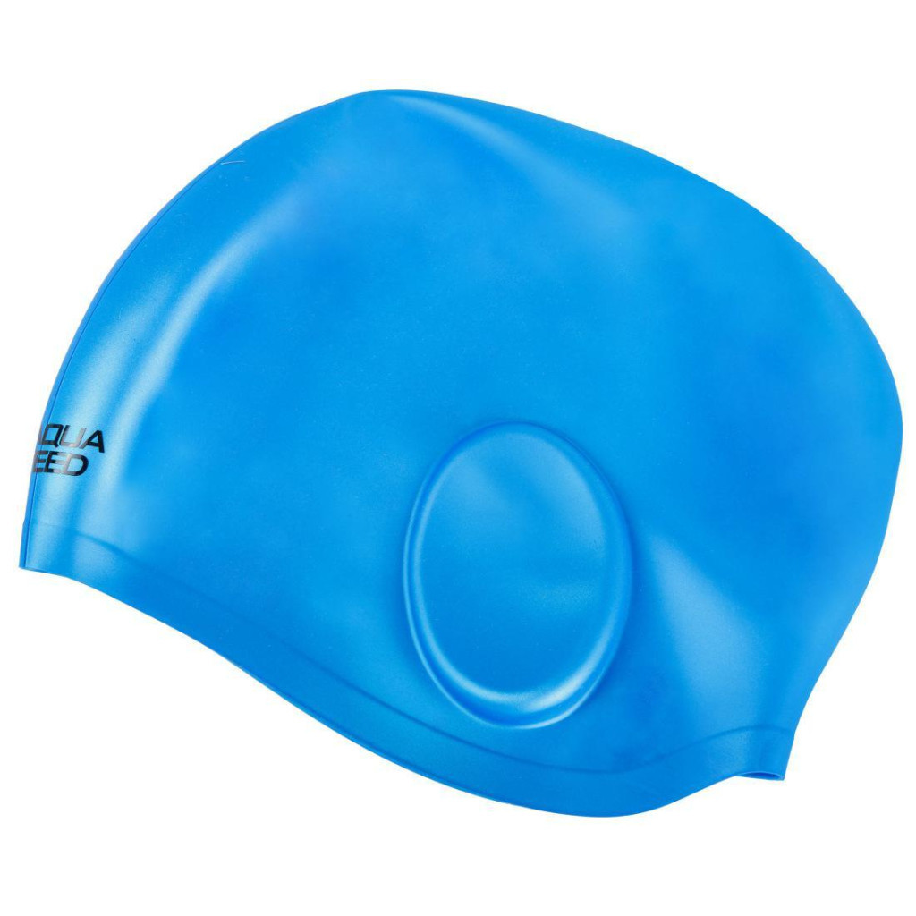 Шапка для плавання Aqua Speed Ear Cap Volume 60469 284-02 блакитний Уні OSFM (5905718604692) - зображення 1