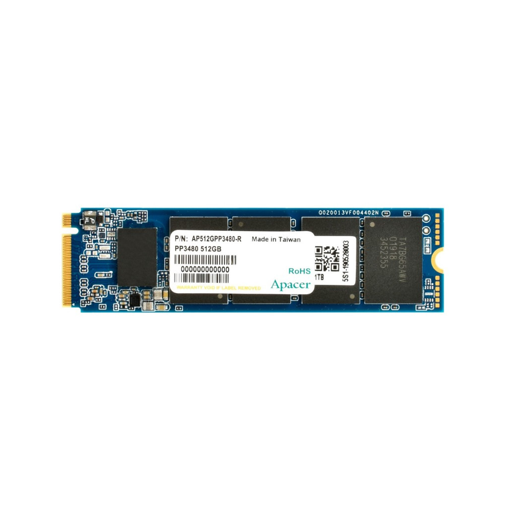 Накопичувач SSD M.2 2280 512GB Apacer (AP512GPP3480-R) - зображення 1
