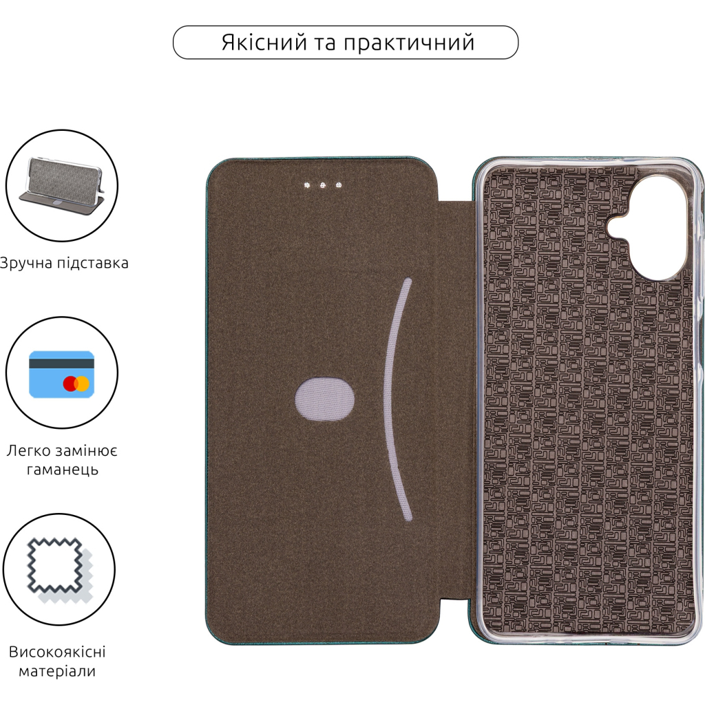 Чохол до мобільного телефона Armorstandart G-Case Samsung A07 4G Green (ARM86782) - зображення 3