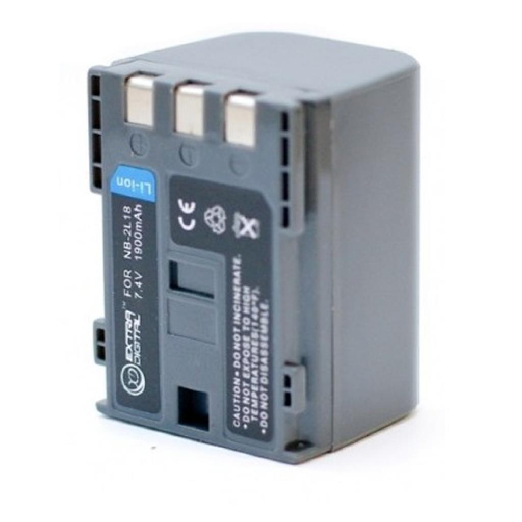Акумулятор до фото/відео Extradigital Canon NB-2L18 (DV00DV1074) - зображення 2