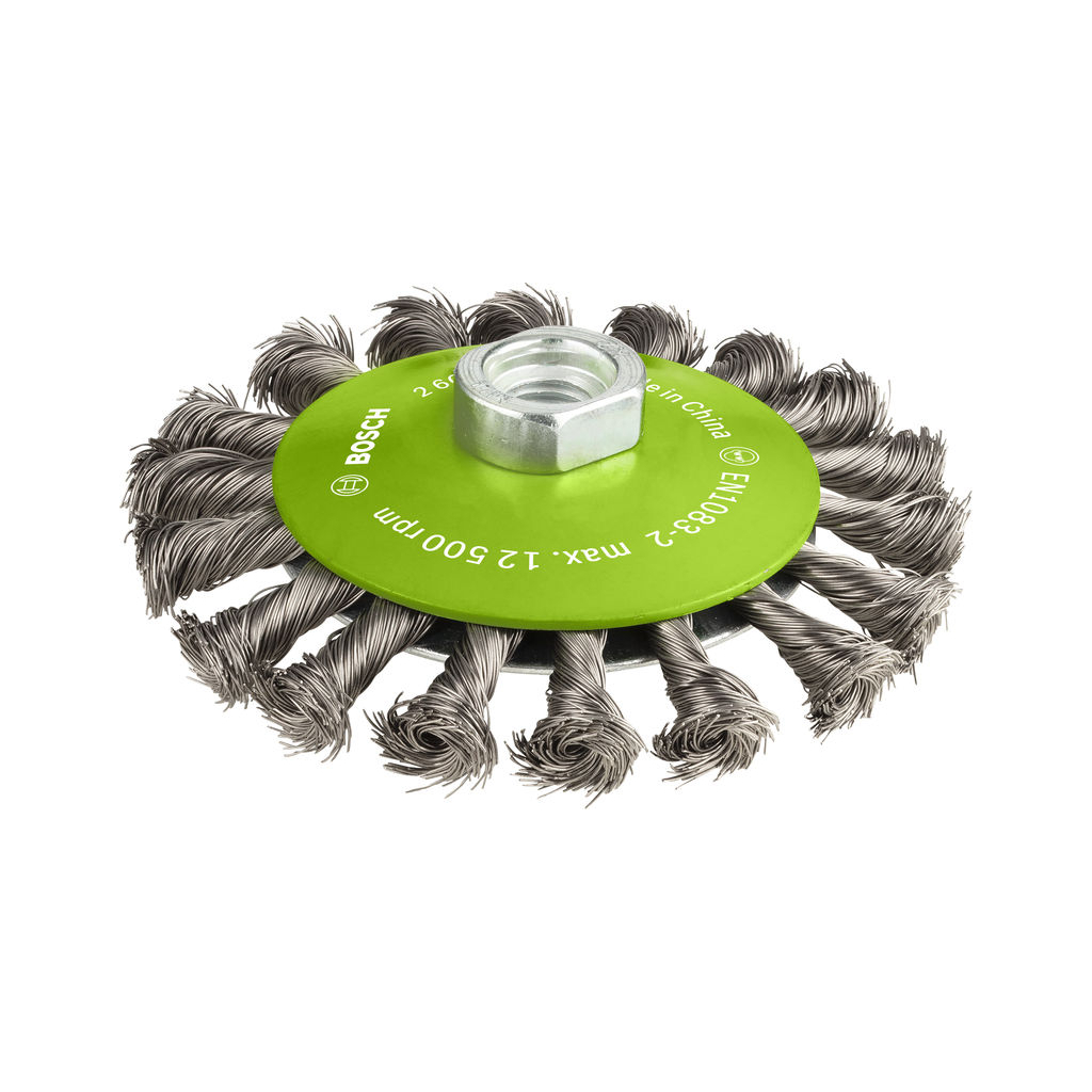 Щітка для електроінструменту Einhell Professional 115мм 0.35мм M14 (2.608.622.109) - зображення 1