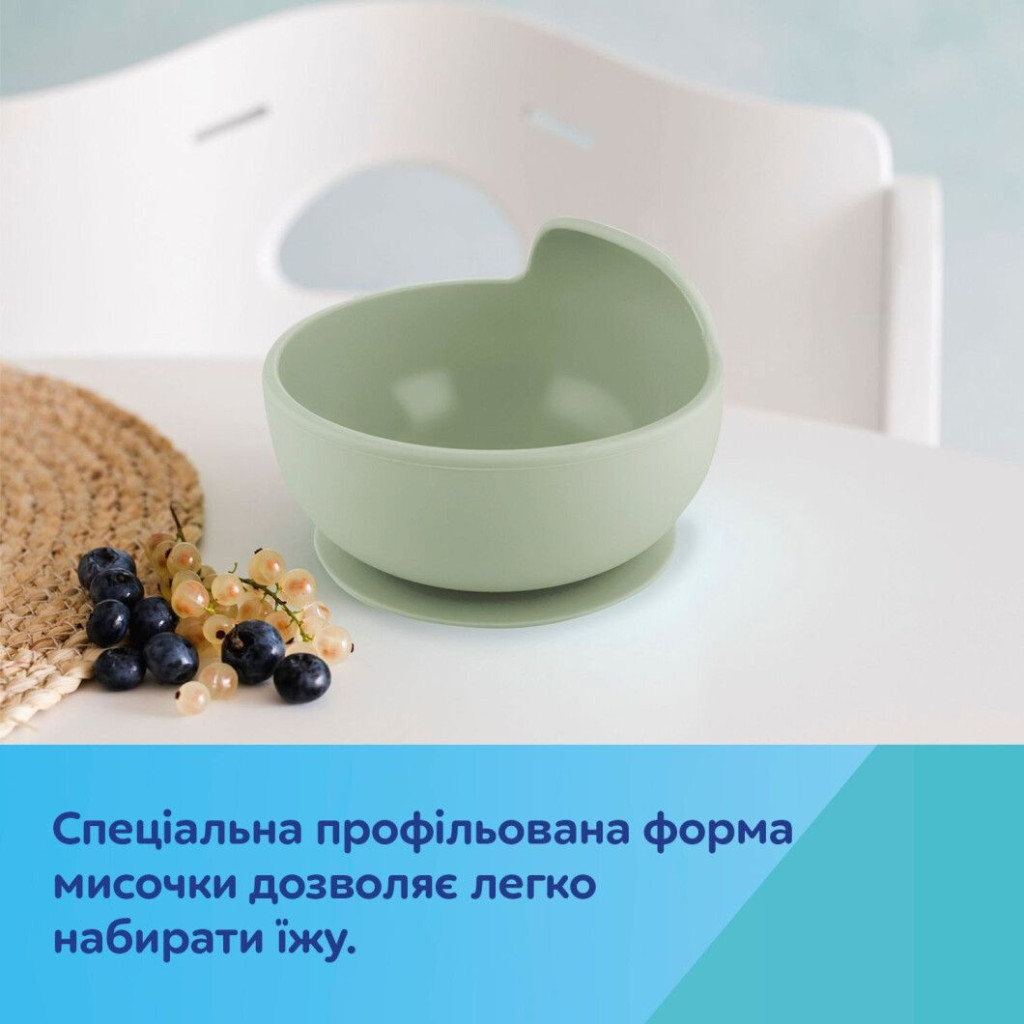 Тарілка дитяча Canpol babies силіконова на присосці - зелена (51/400_gre) - picture 9