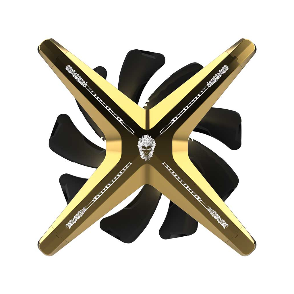 Кулер до корпусу Alseye X12 (Golden WK Push) (AS.04.03.0024) - зображення 6