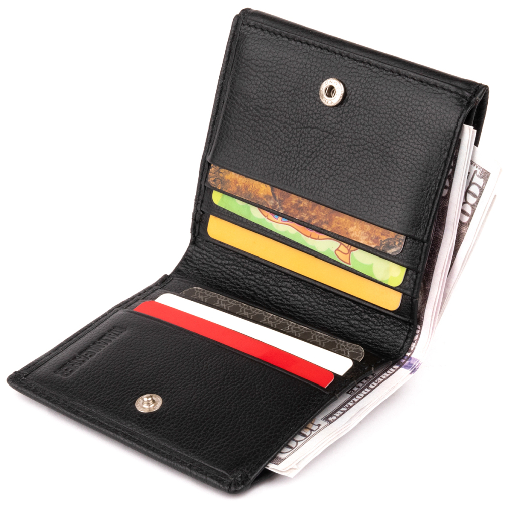 Гаманець ST Leather Чорний (19256) - зображення 7