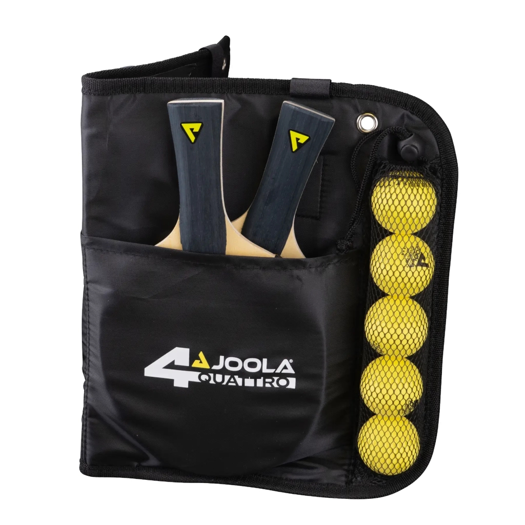 Комплект для настільного тенісу Joola Quattro 4 Bats 10 Balls (54818) (930795) - изображение 4