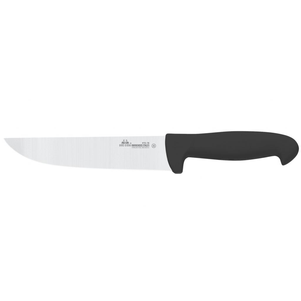 Кухонний ніж Due Cigni Professional Butcher Knife 160 mm Black (410/18N) - зображення 1