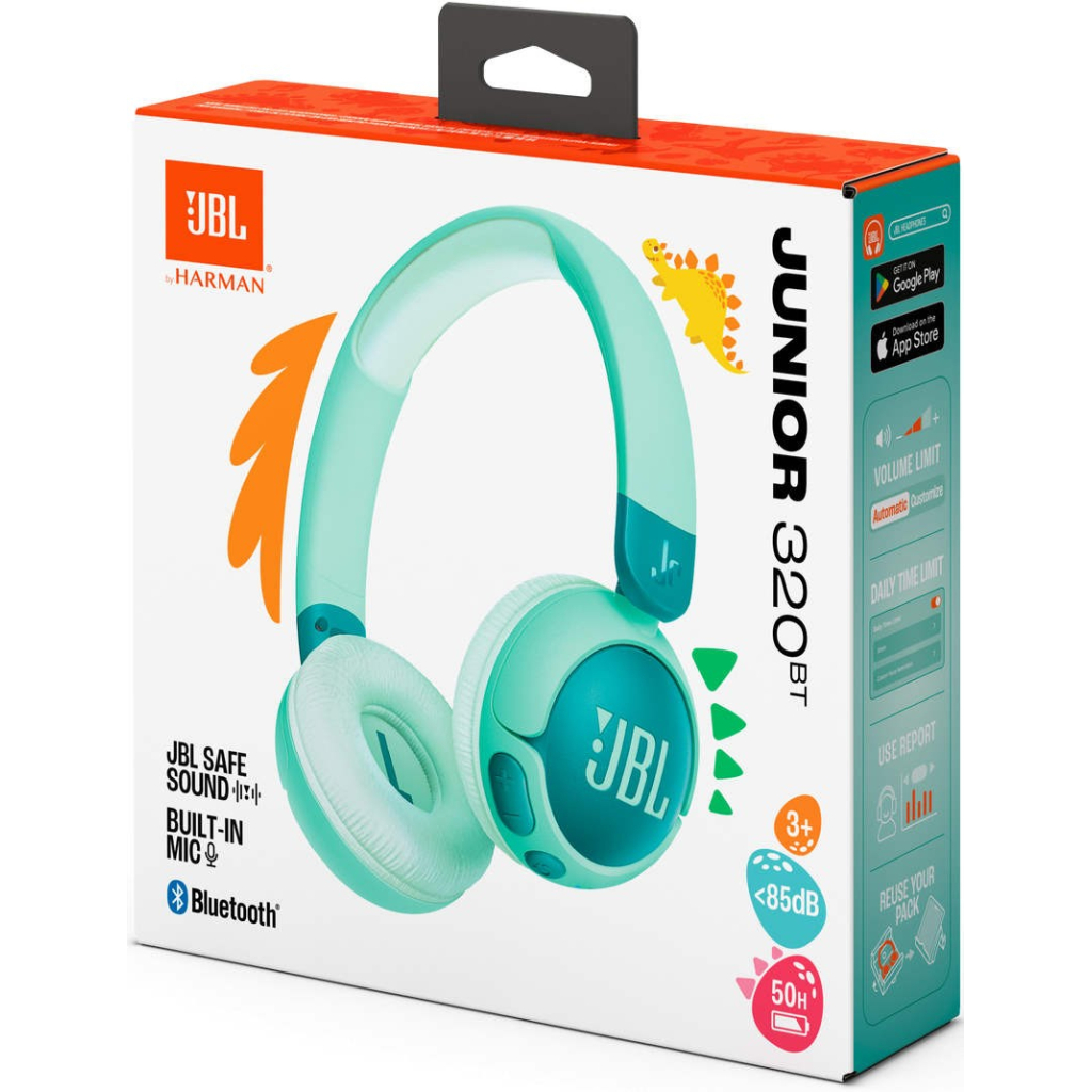 Навушники JBL JR 320BT Green (JBLJR320BTGRN) - зображення 8