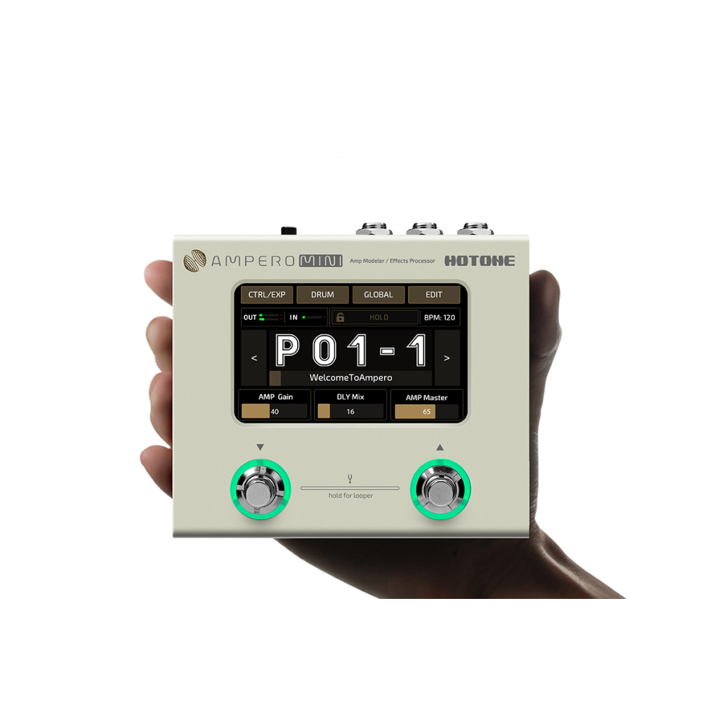Гітарний процесор Hotone Audio Ampero Mini Vanilla (234789) - зображення 5
