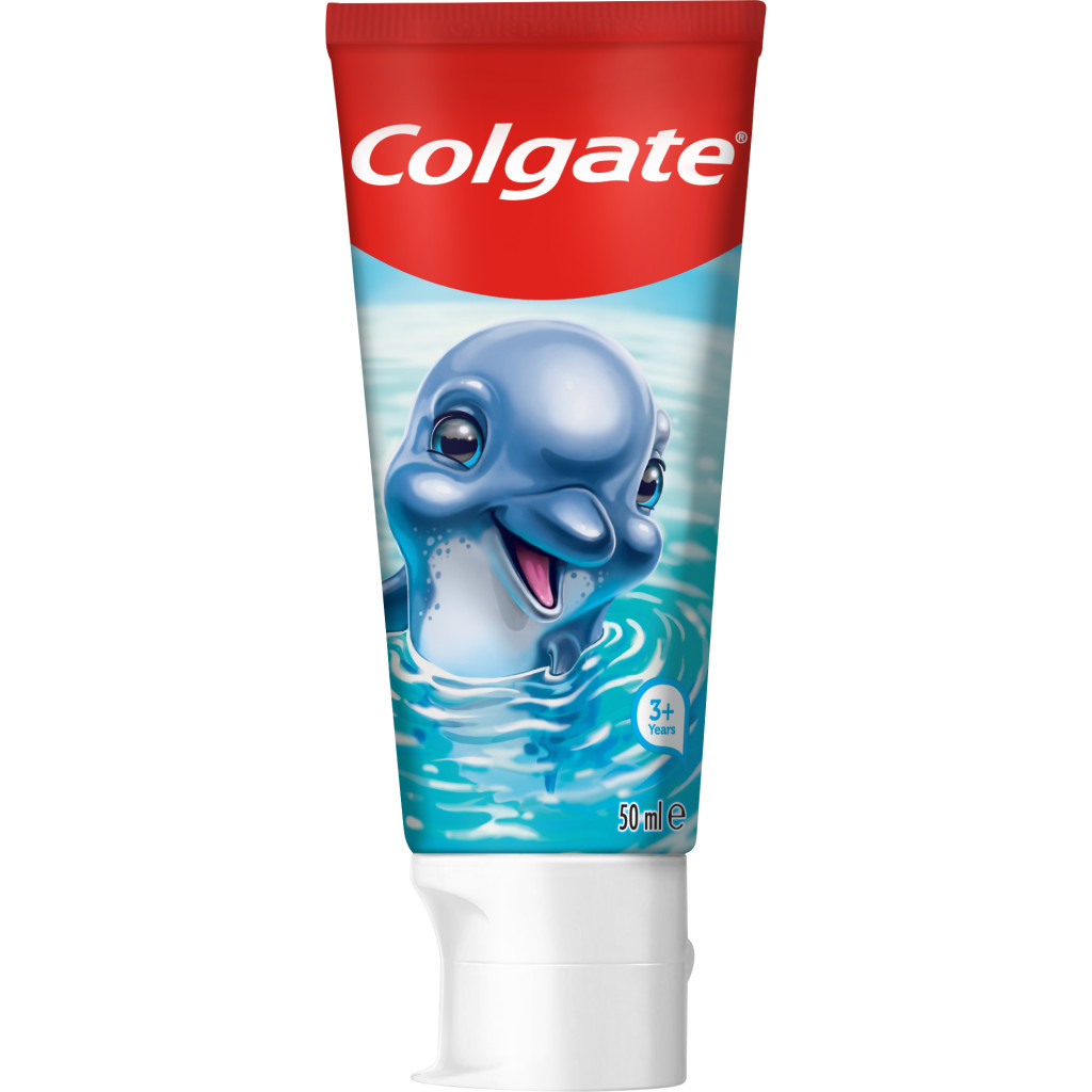 Дитяча зубна паста Colgate від 3-х років Дельфін 50 мл (2142000000012) - зображення 1