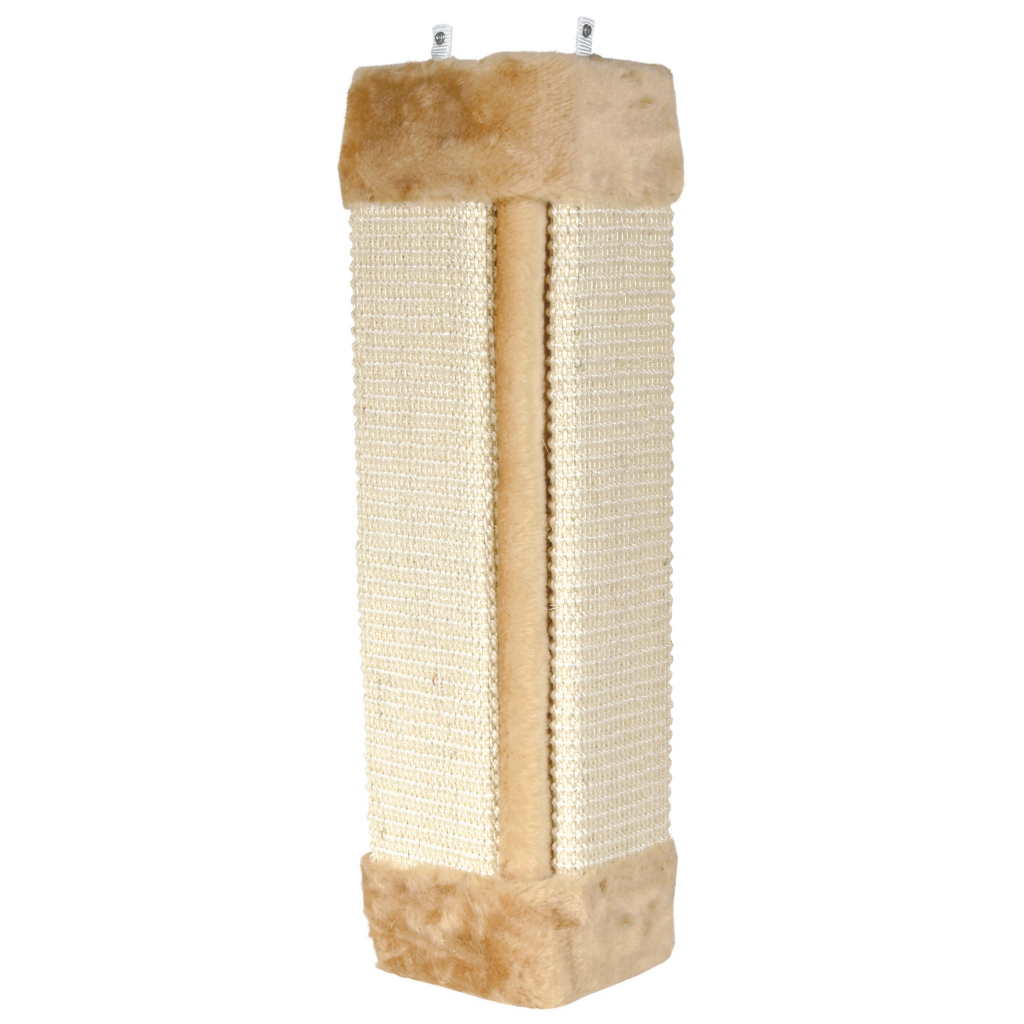 Дряпка (кігтеточка) для котів Trixie кутова 23х49 см (бежева) (4011905431918) - зображення 1