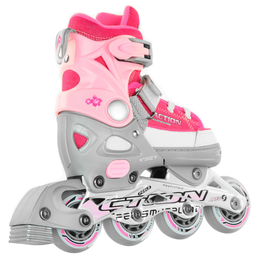 Роликові ковзани Action Anny Рожеві 29-32 (PW-126B-13-2PINK/29-32) - изображение 6