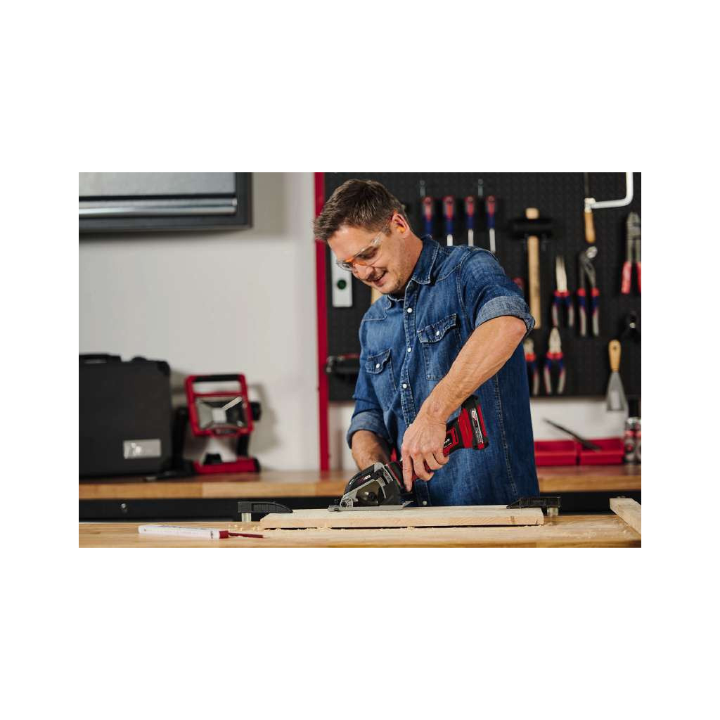 Дискова пила Einhell TE-CS 18/89 Li - Solo акум., PXC, 18В, диск 89х10 мм (без АКБ та ЗП) (4331100) - изображение 8