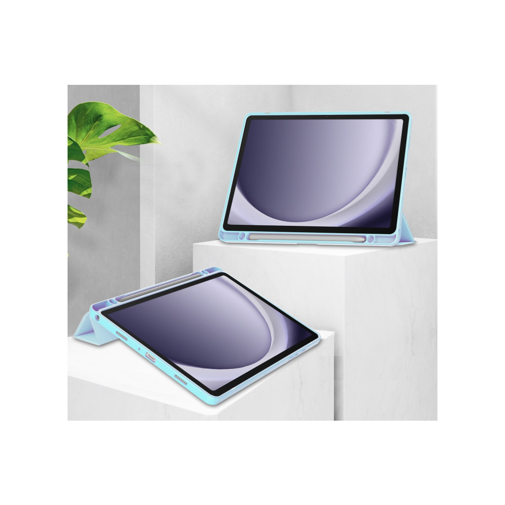 Чохол до планшета BeCover Soft Edge stylus holder Samsung Tab A9 Plus SM-X210/SM-X215/SM-X216 11.0" Light Blue (710369) - зображення 8