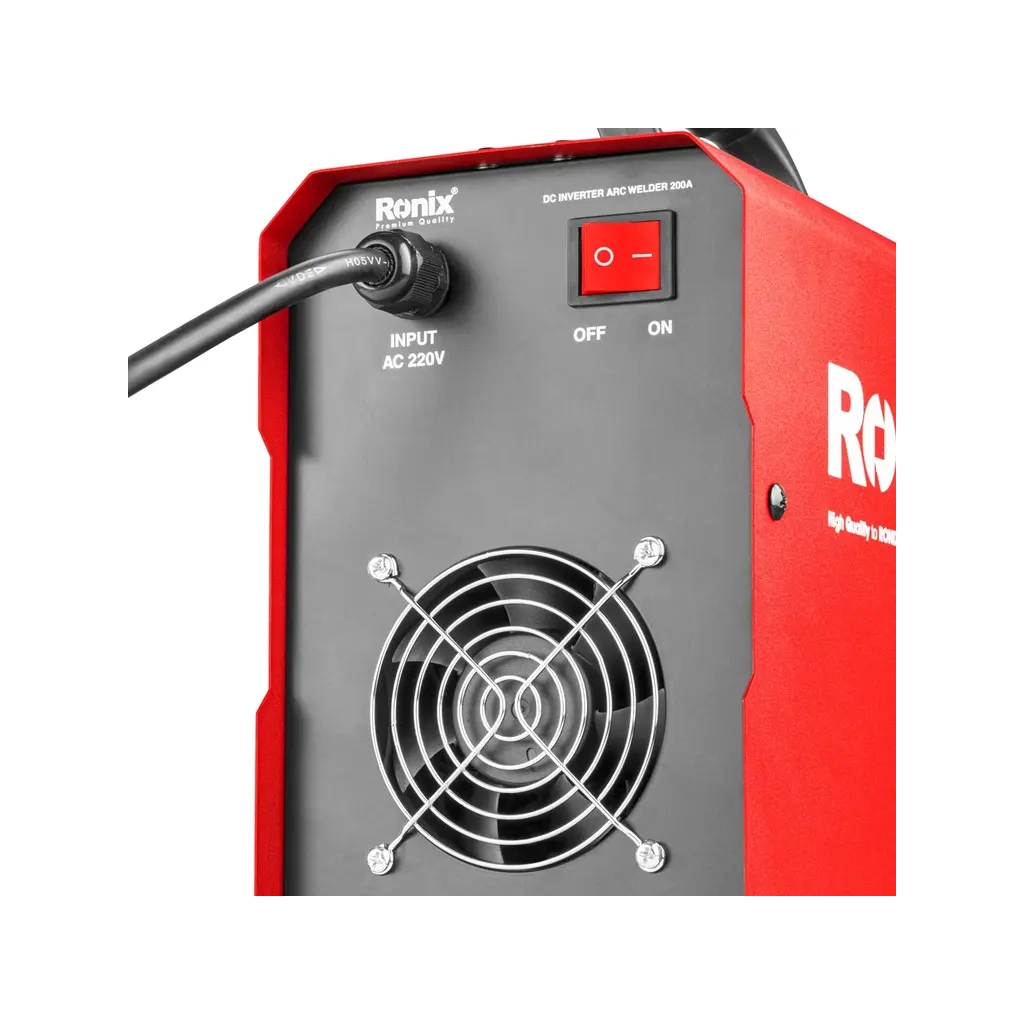 Зварювальний апарат Ronix 200А (RH-4604) - изображение 5
