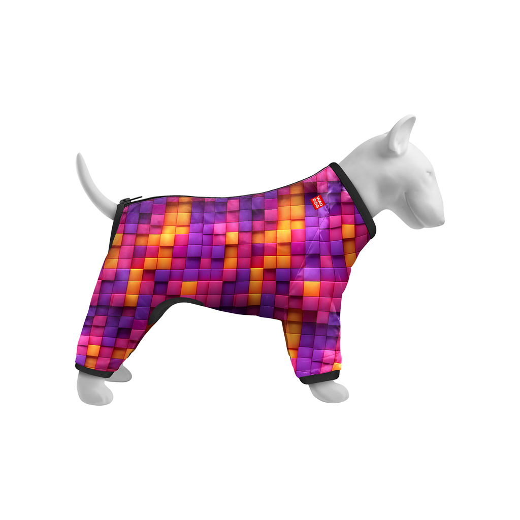 Вітровка для тварин WAUDOG Clothes Куби 3Д L 50 (395-4057) - зображення 3