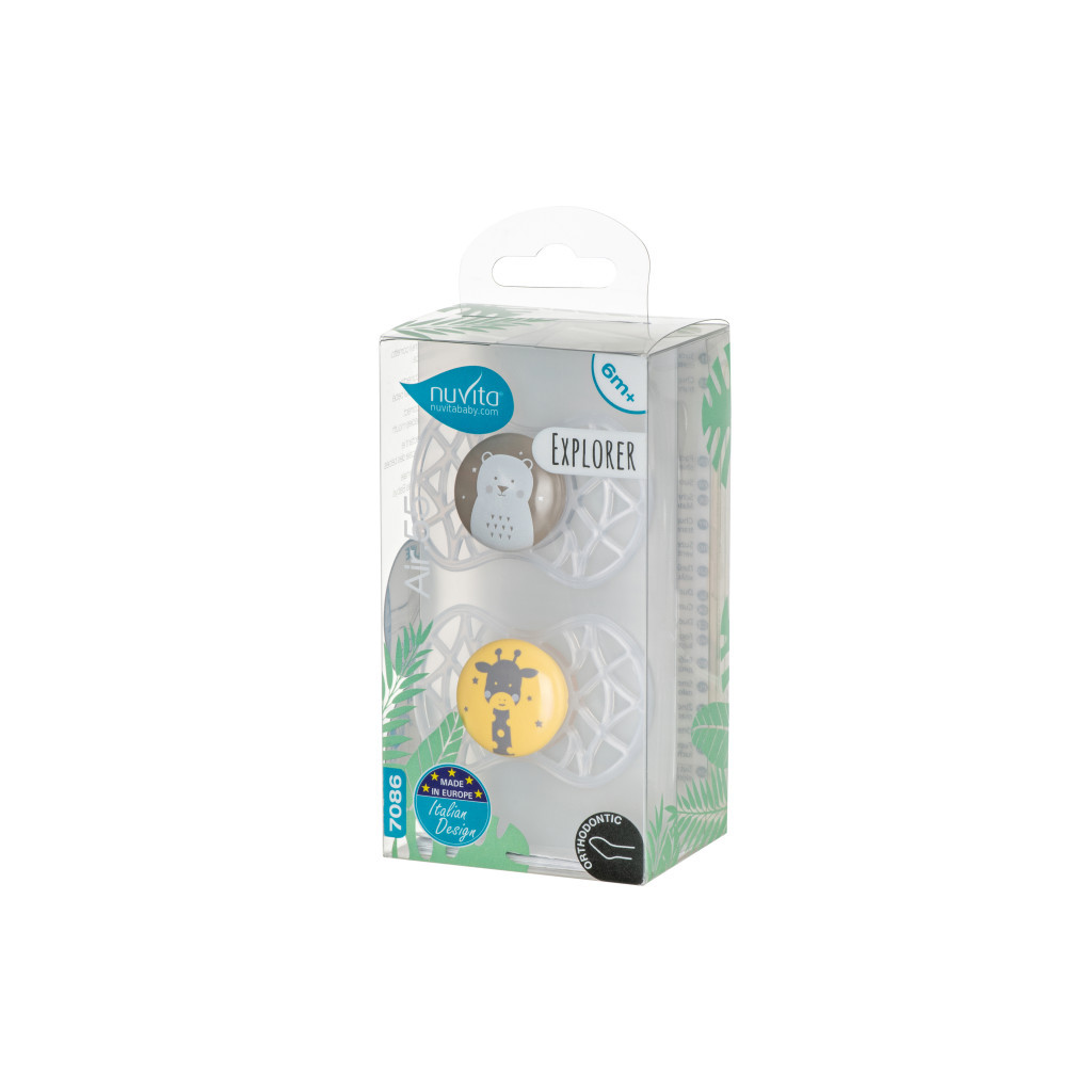 Пустушка Nuvita Air55 Explore 6m+ ортодонтична (NV7086N) - зображення 3