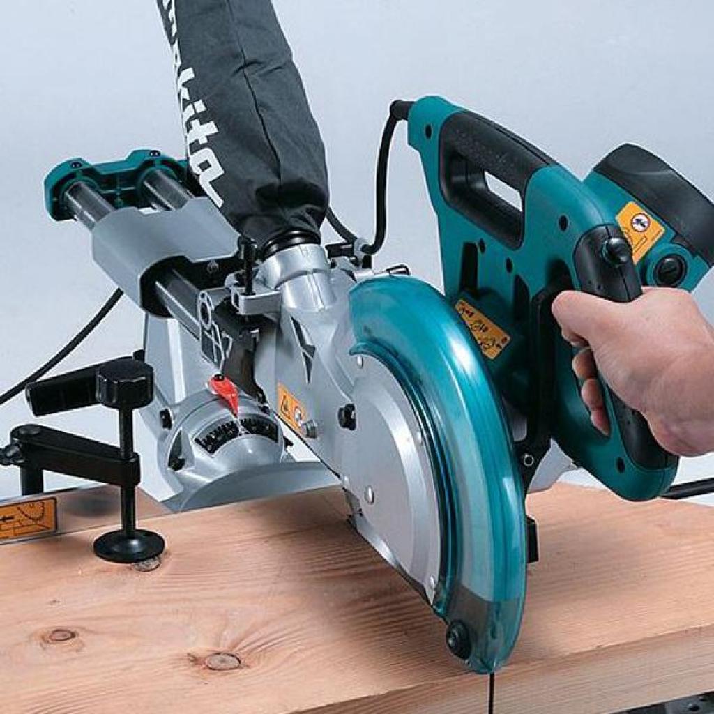 Торцювальна пила Makita LS1018L з протяжкою - зображення 2