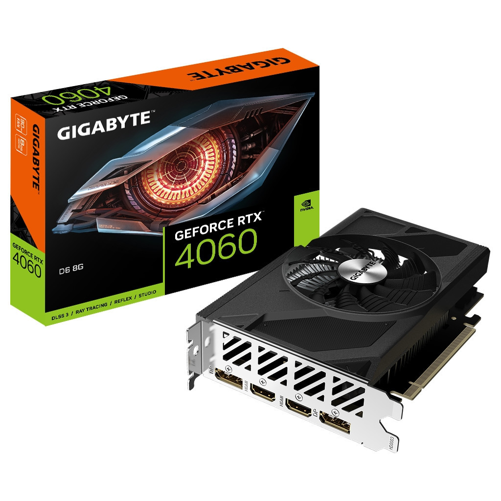 Відеокарта GIGABYTE GeForce RTX4060 8Gb (GV-N4060D6-8GD) - зображення 8