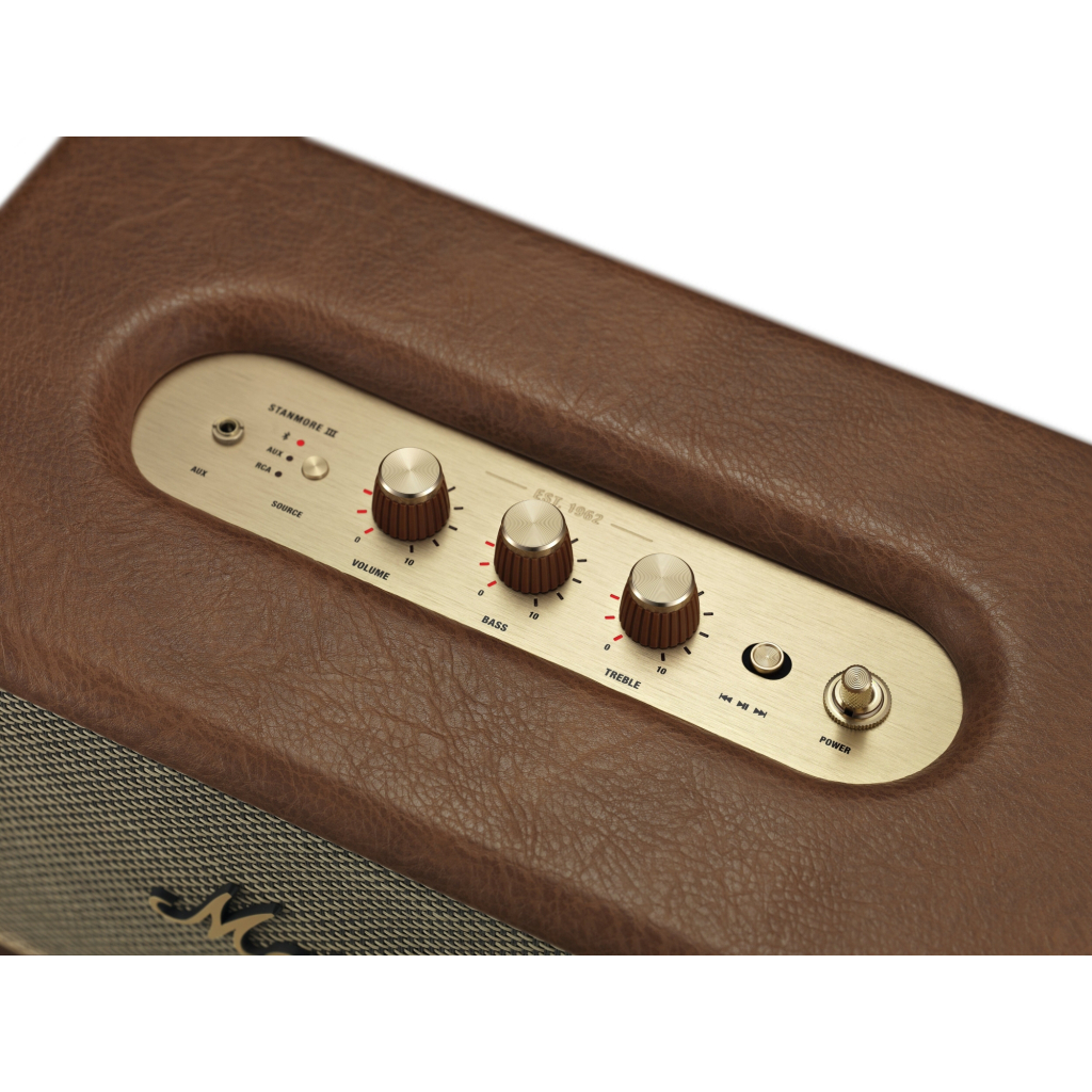 Акустична система Marshall Louder Speaker Stanmore III Bluetooth Brown (1012271) - зображення 3