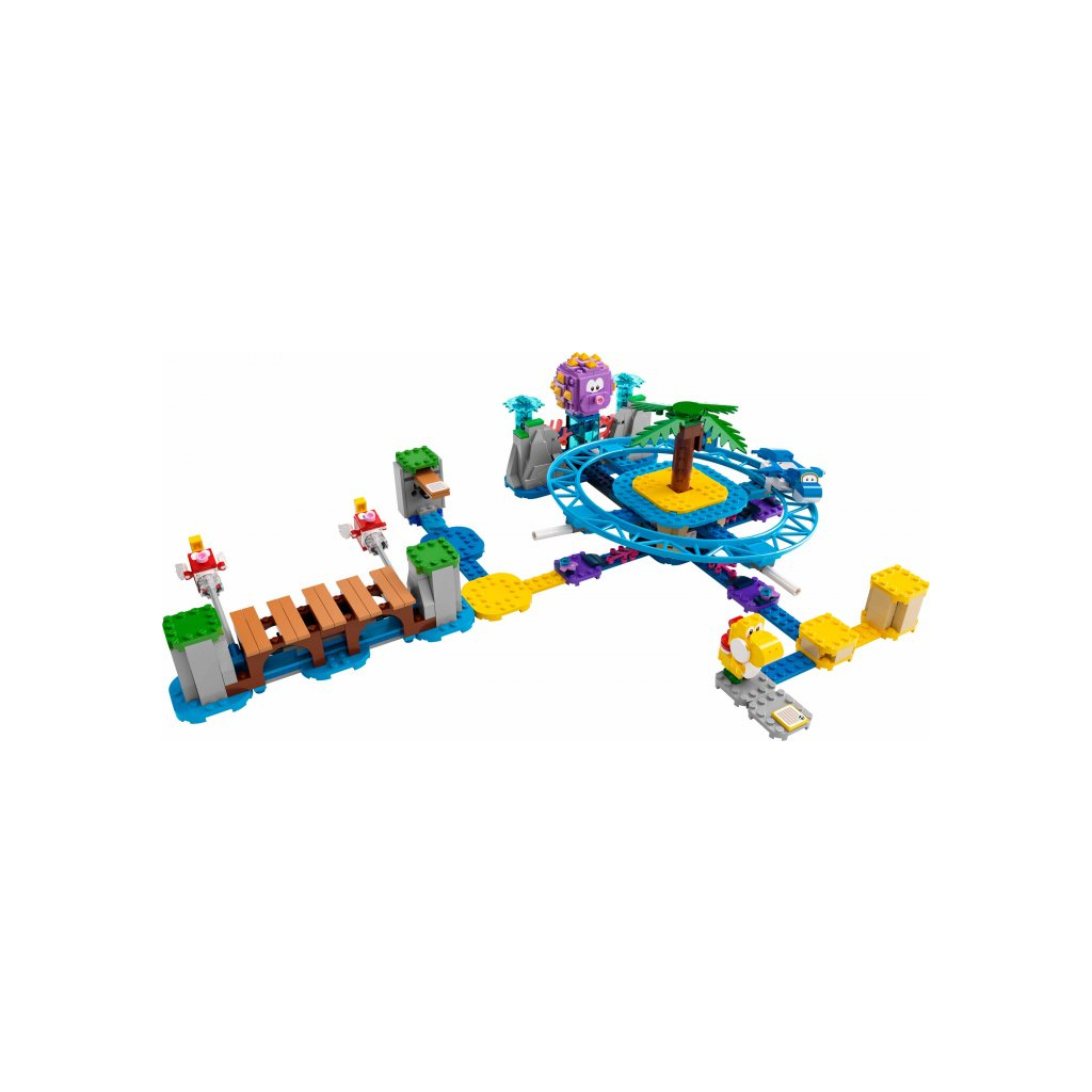 Конструктор LEGO Super Mario Поїздка по пляжу великого їжака (71400) - зображення 2