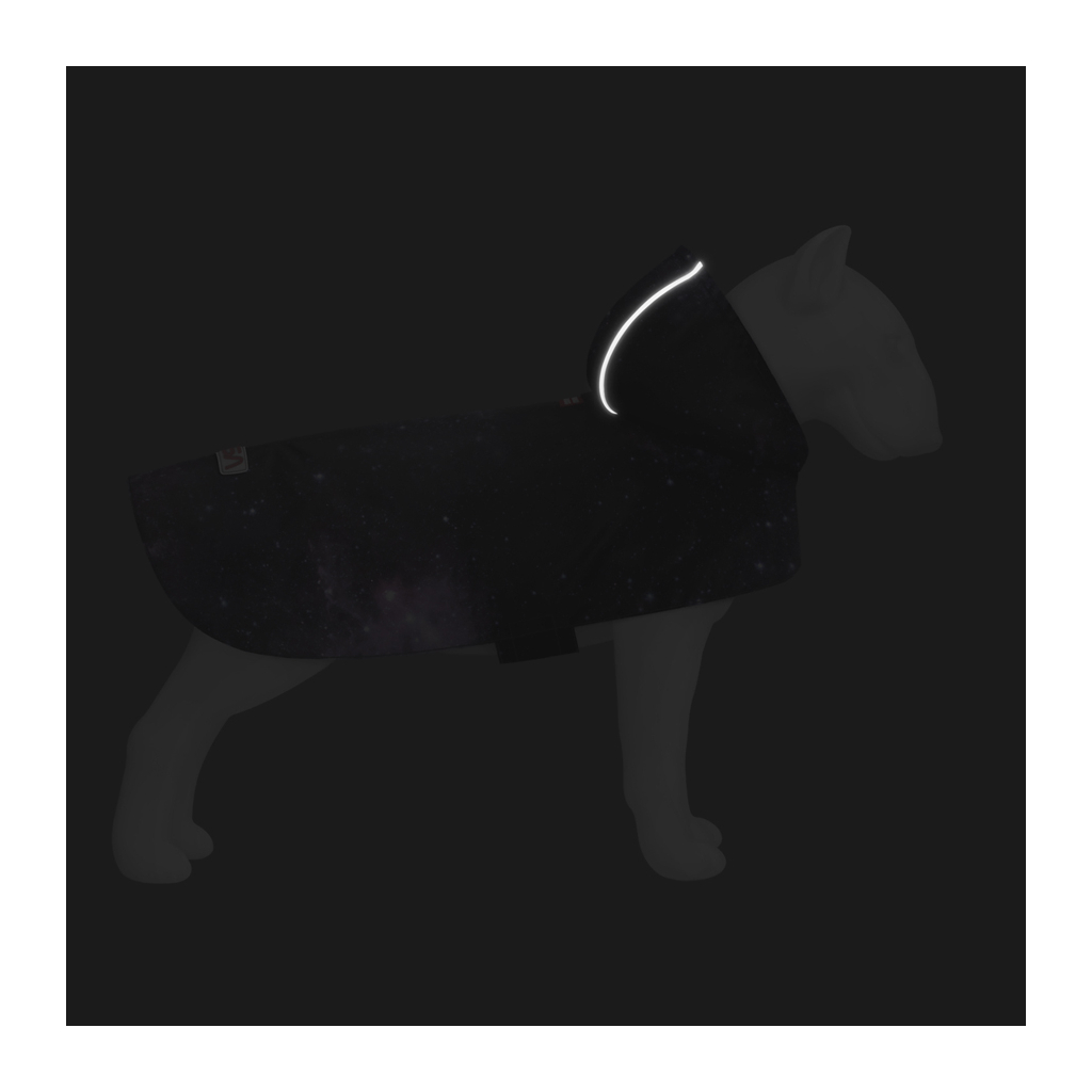 Дощовик для тварин WAUDOG Clothes з капюшоном "NASA21" L (358-0148) - зображення 4