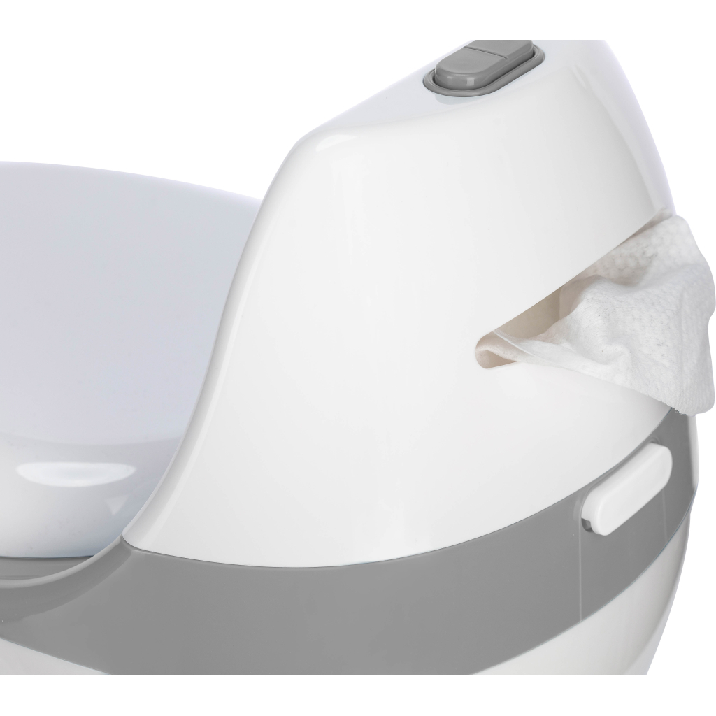 Горщик FreeON зі звуком змиву, білий (49249) - зображення 5