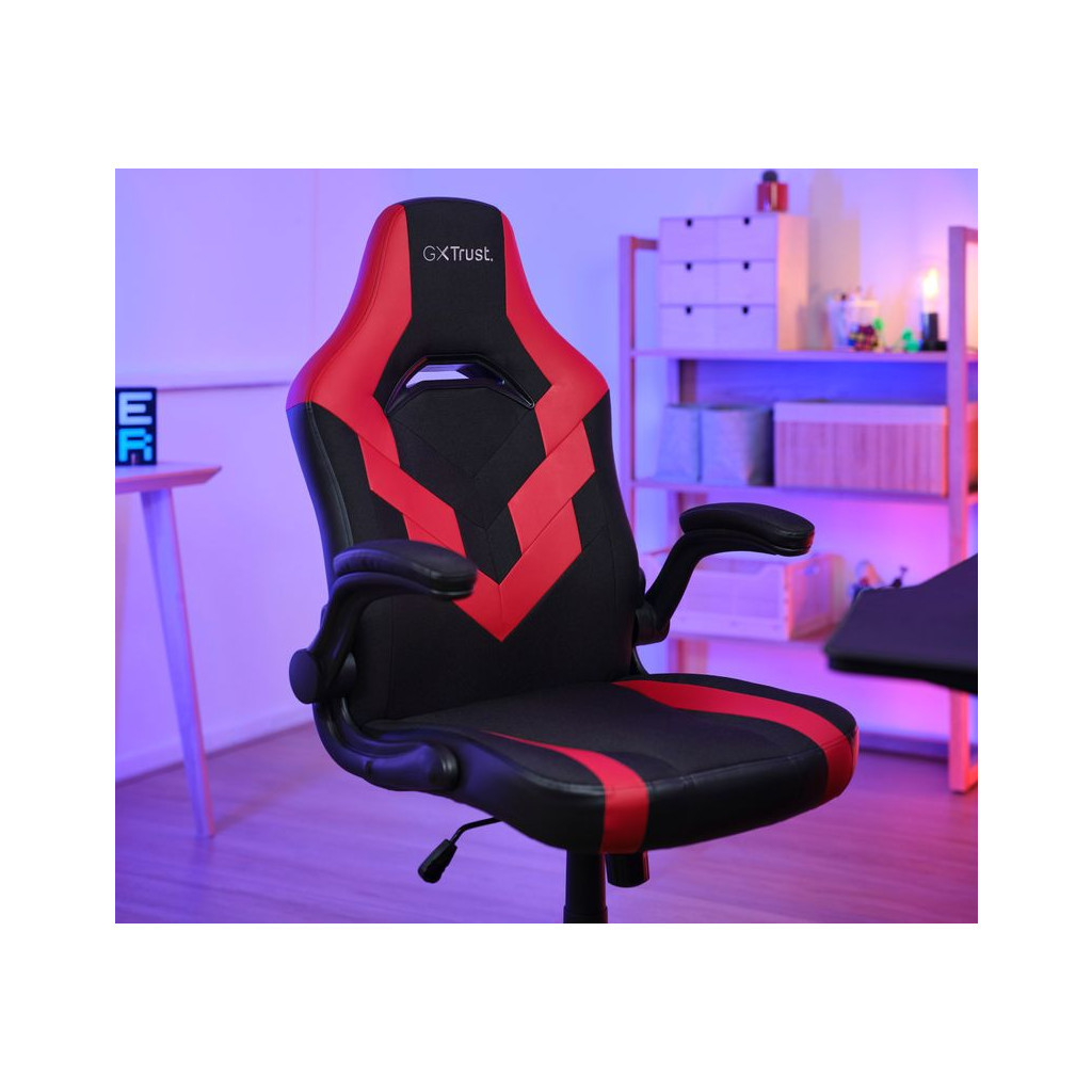 Крісло ігрове Trust GXT703R Riye Black/Red (24986) - зображення 6