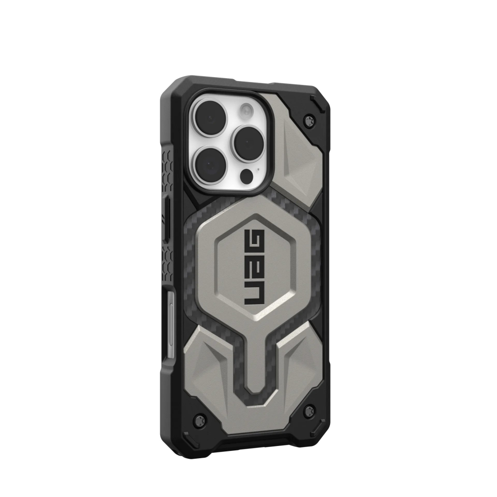Чохол до мобільного телефона UAG iPhone 16 Pro Monarch Pro Magsafe Titanium (114456113636) - зображення 2
