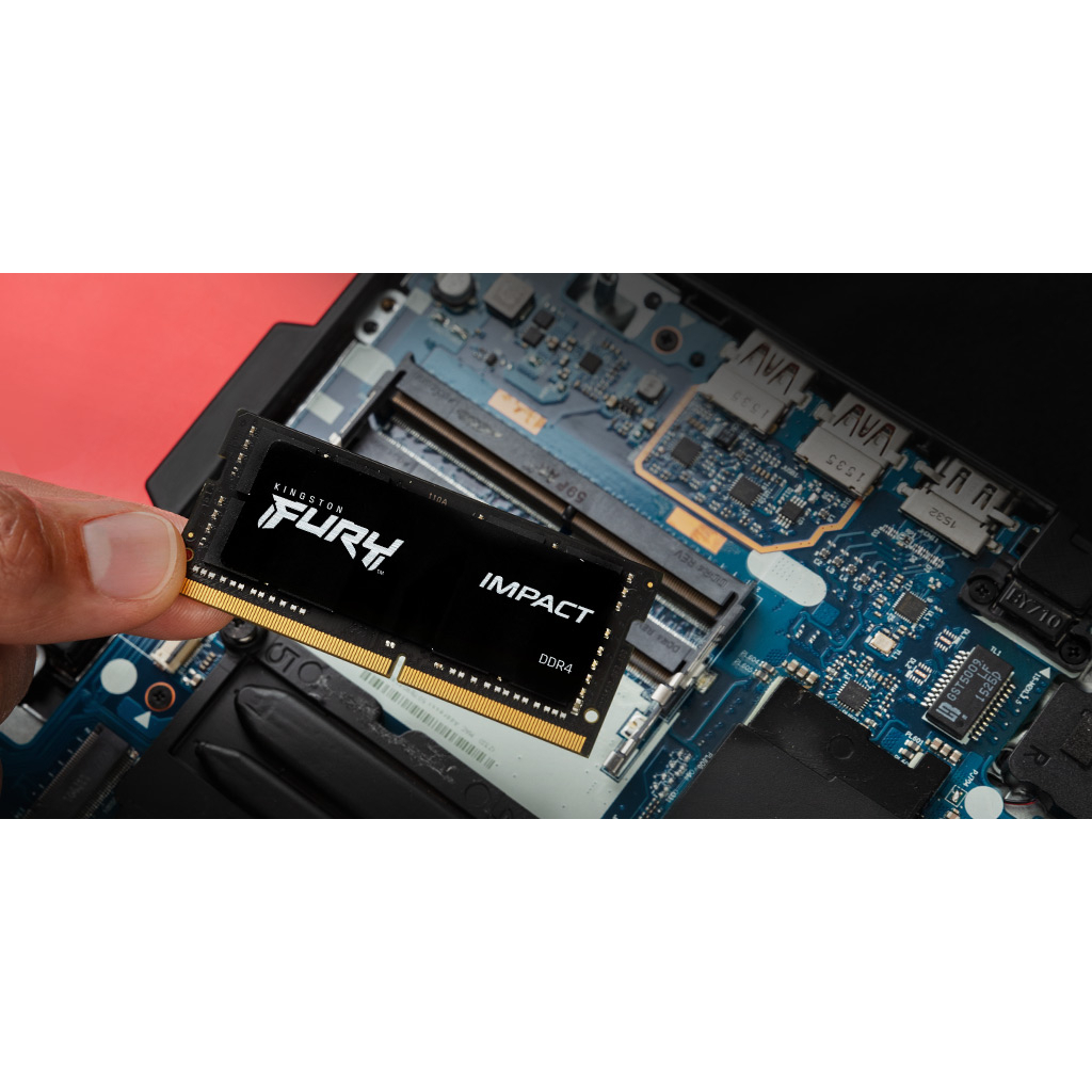 Модуль пам'яті для ноутбука SoDIMM DDR4 32GB (2x16GB) 3200 MHz Impact Kingston Fury (ex.HyperX) (KF432S20IBK2/32) - зображення 3