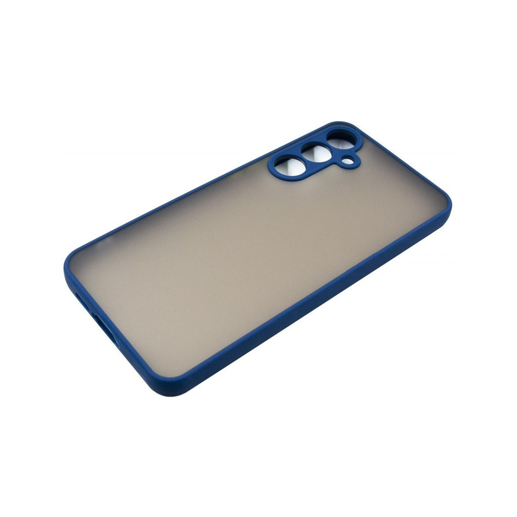 Чохол до мобільного телефона Dengos Matte Samsung Galaxy A55 5G (Blue) (DG-TPU-MATT-143) - зображення 4