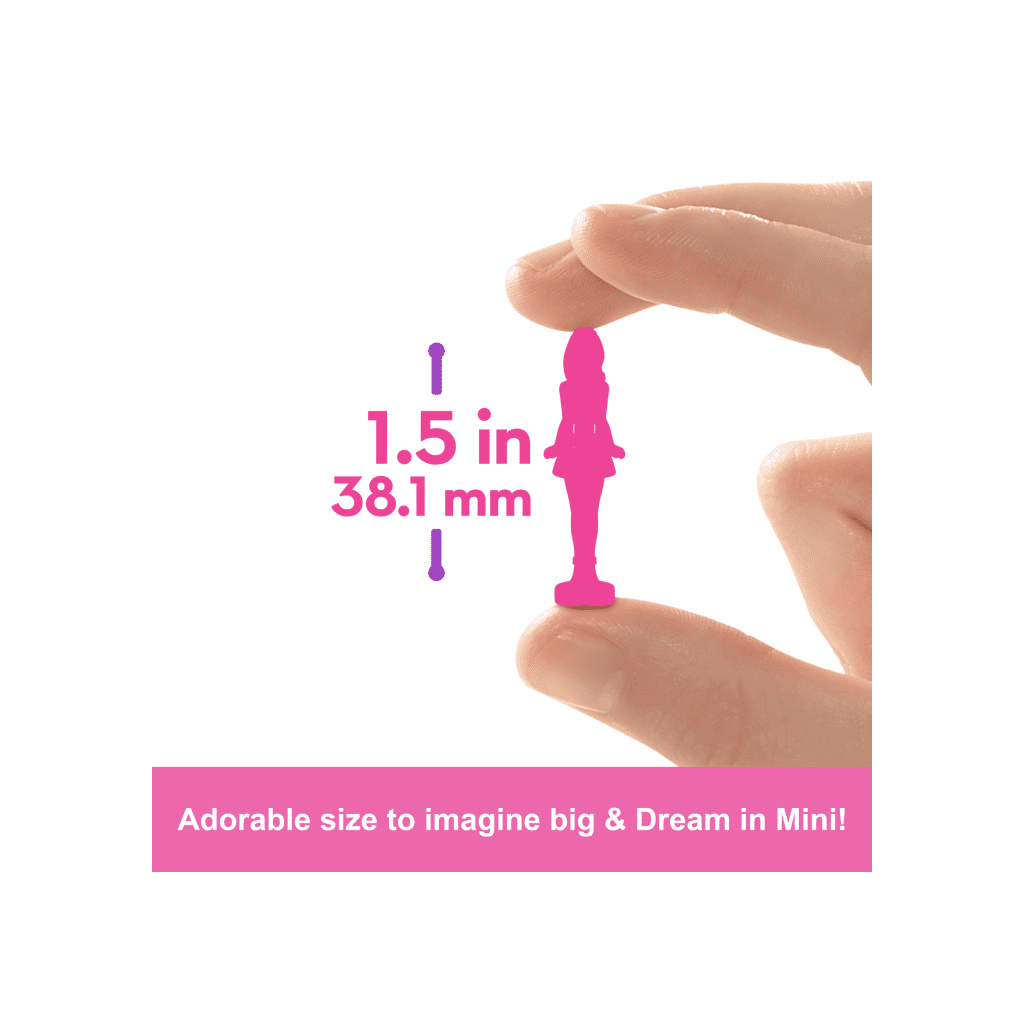 Лялька Barbie Мінілялечка Модниця серії "Mini BarbieLand (сюрприз) (HYF19) - зображення 5