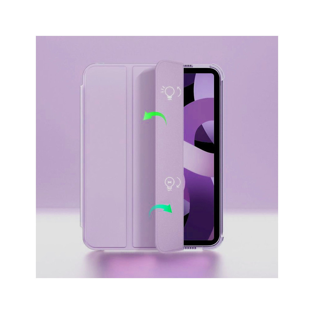 Чохол до планшета BeCover TPU Edge mount Pencil Apple iPad Air 5 (2022) 10.9" Purple (708774) - зображення 3