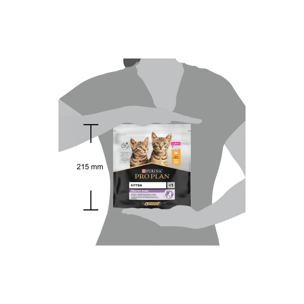 Сухий корм для кішок Purina Pro Plan Original Kitten з куркою 400 г (7613036545099) - зображення 3