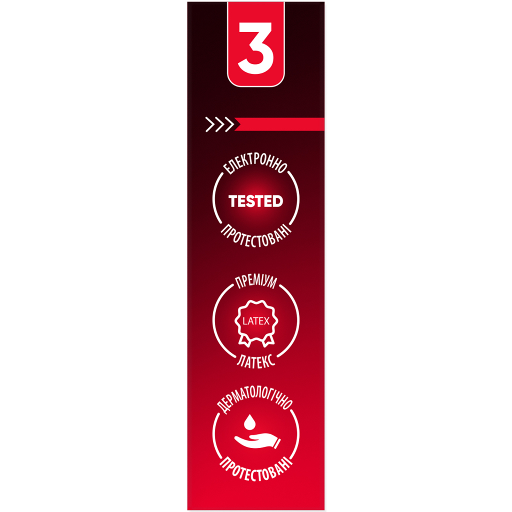 Презервативи Dolphi 3 in 1 3 шт. (4820144770579) - изображение 3